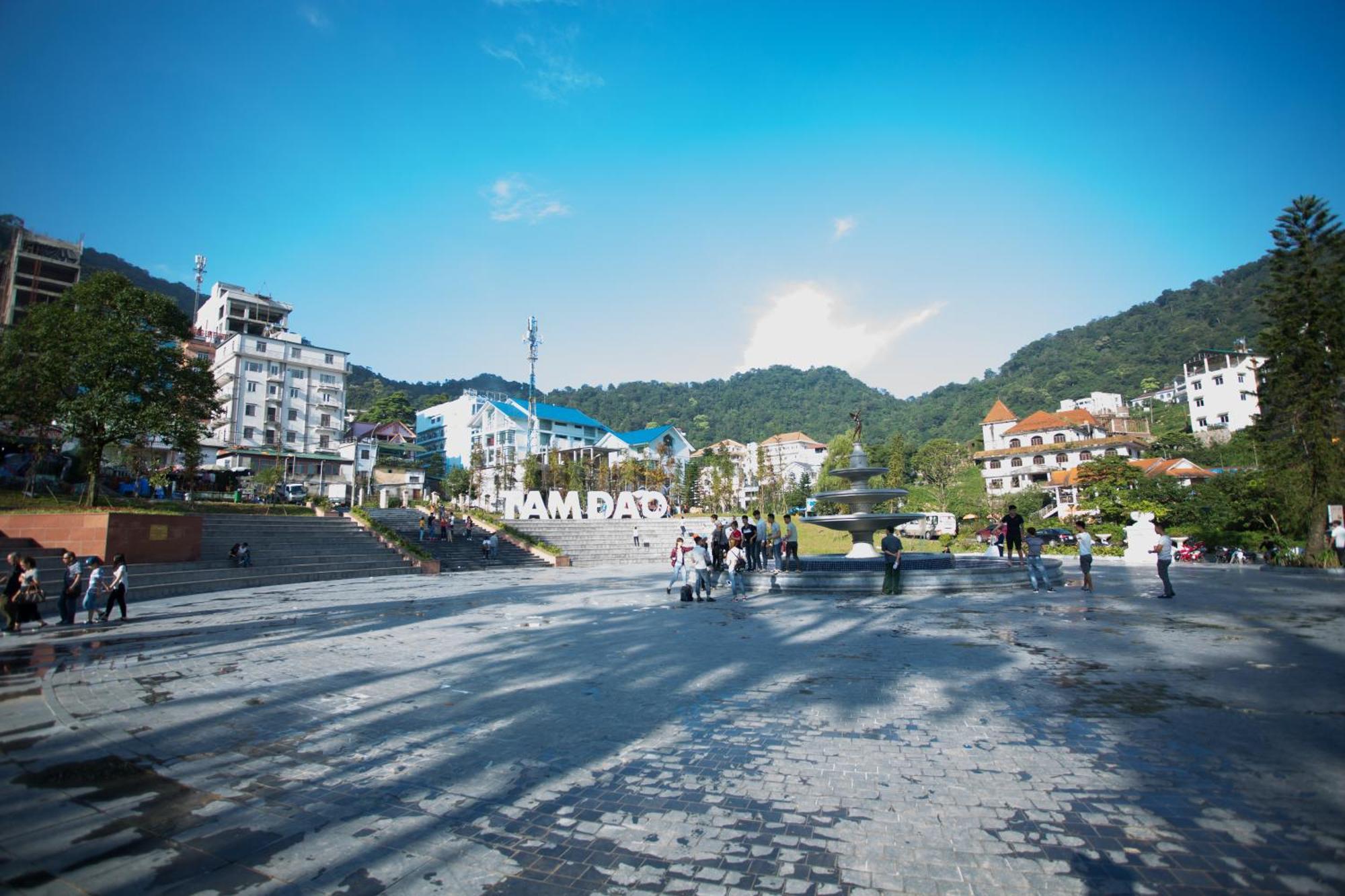 Nam A Hotel Tam Dao Luaran gambar